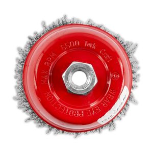 Wire Cup Brush Crimped Plain 125mmxm14 Bulk